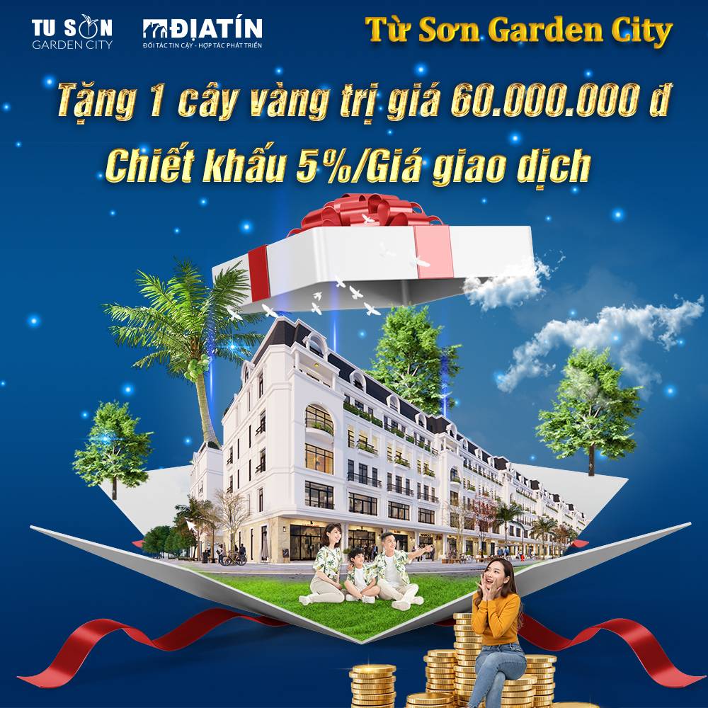 Read more about the article Chính sách bán hàng Từ Sơn Garden City tháng 3/2022