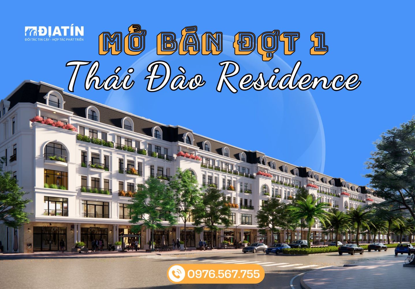 Mở bán chính thức đợt 1 Thái Đào Residence Bắc Giang